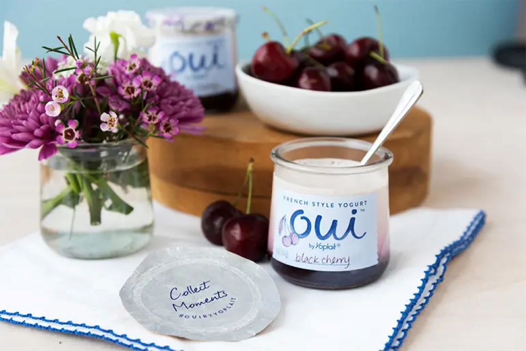 What is special about oui yogurt?